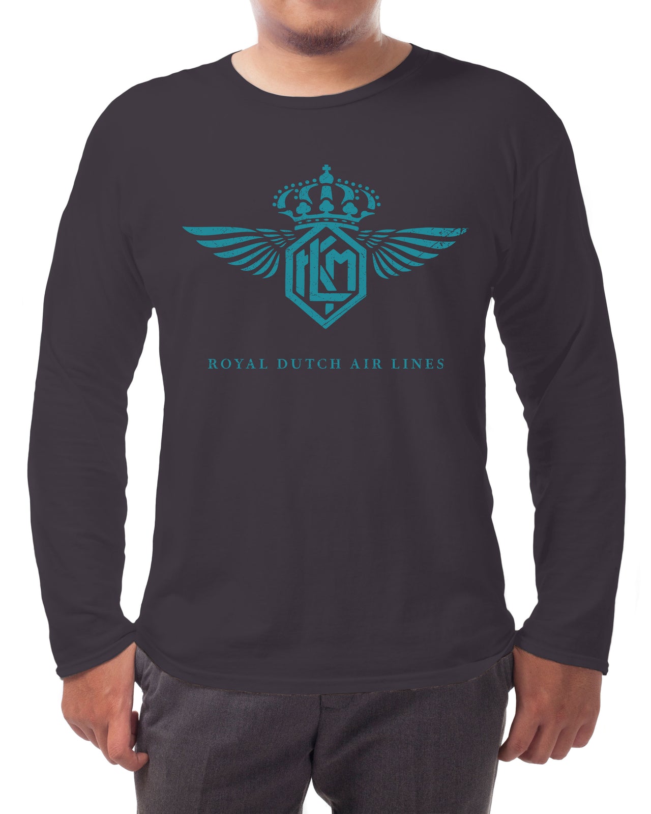 KLM Vintage - Long-sleeve T-shirt