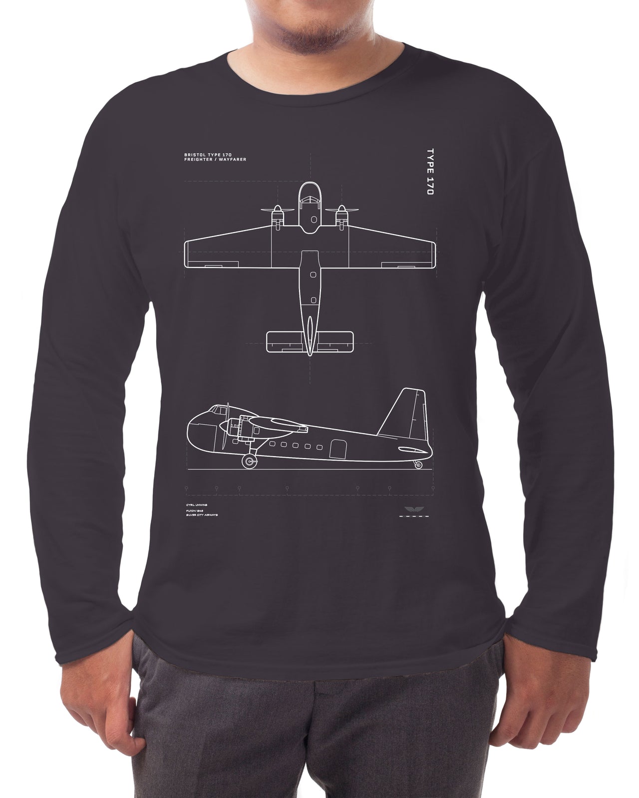 Bristol Freighter - Long-sleeve T-shirt