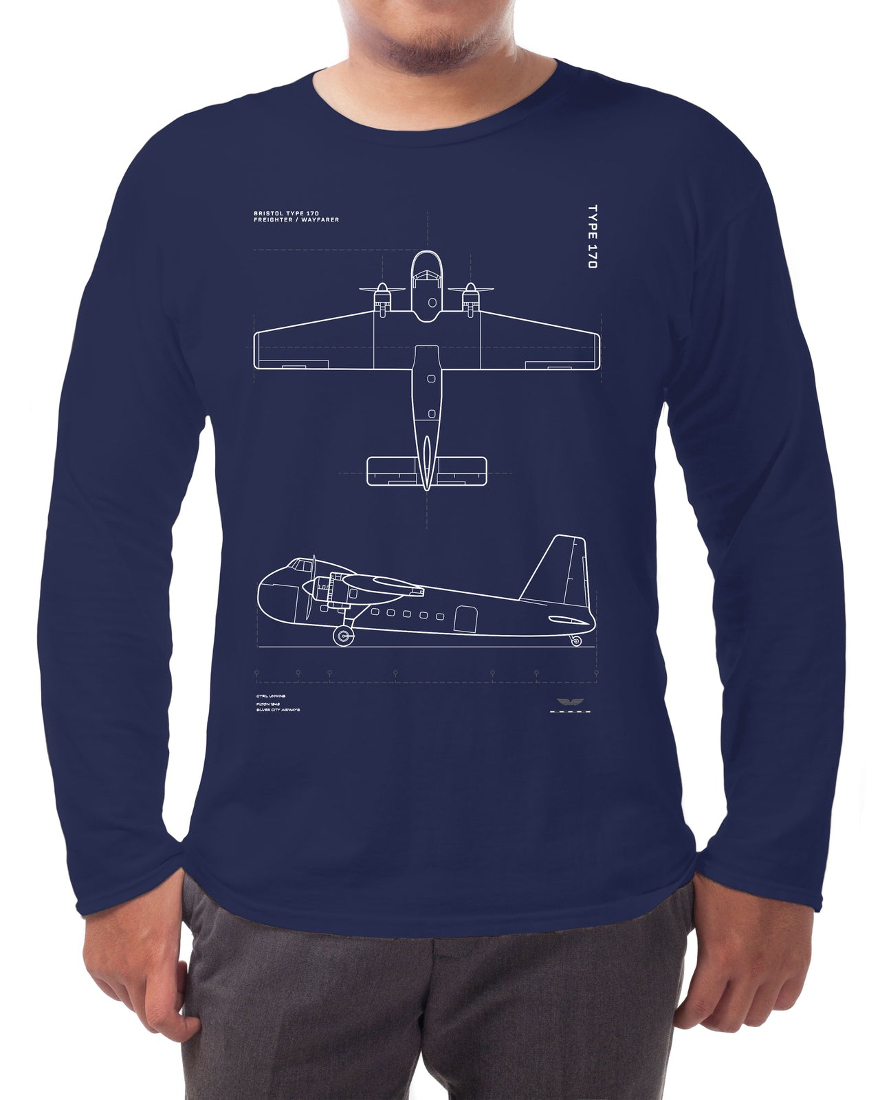 Bristol Freighter - Long-sleeve T-shirt