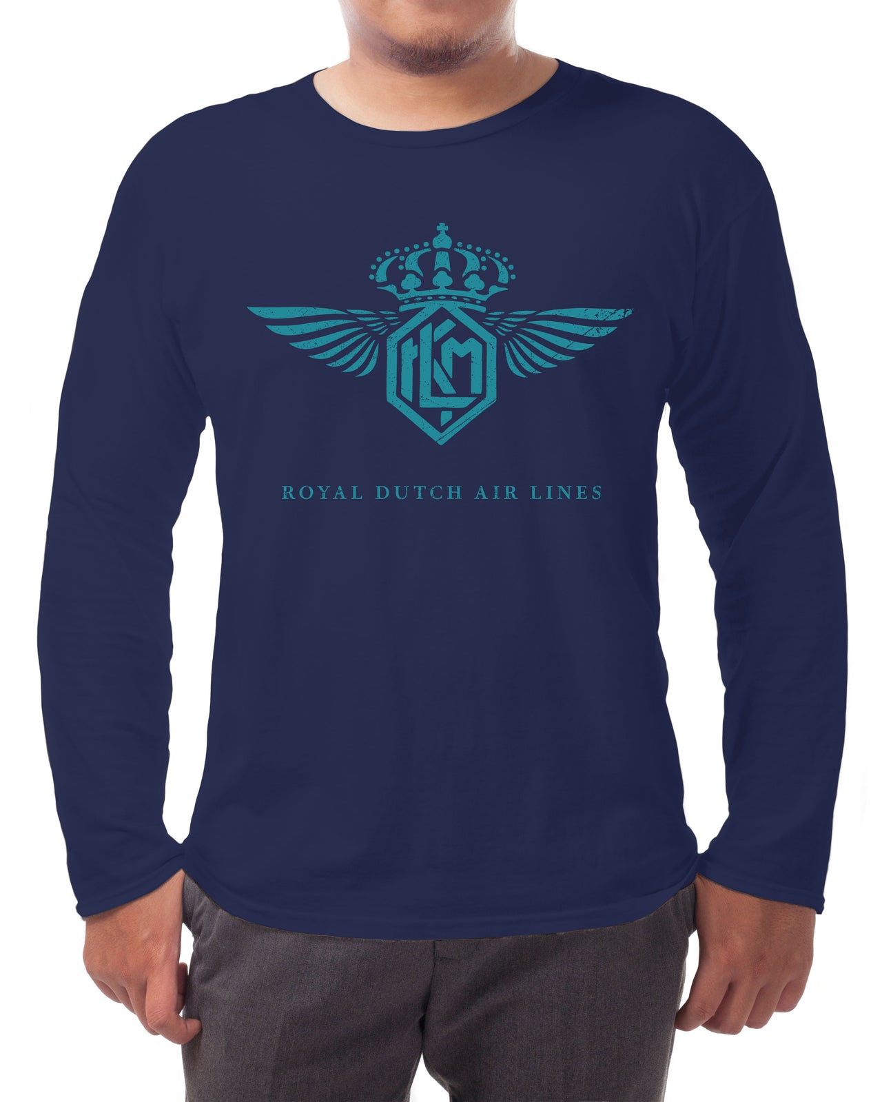 KLM Vintage - Long-sleeve T-shirt