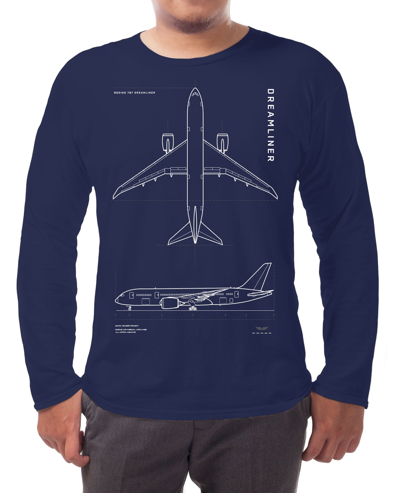 Boeing 787 - Long-sleeve T-shirt