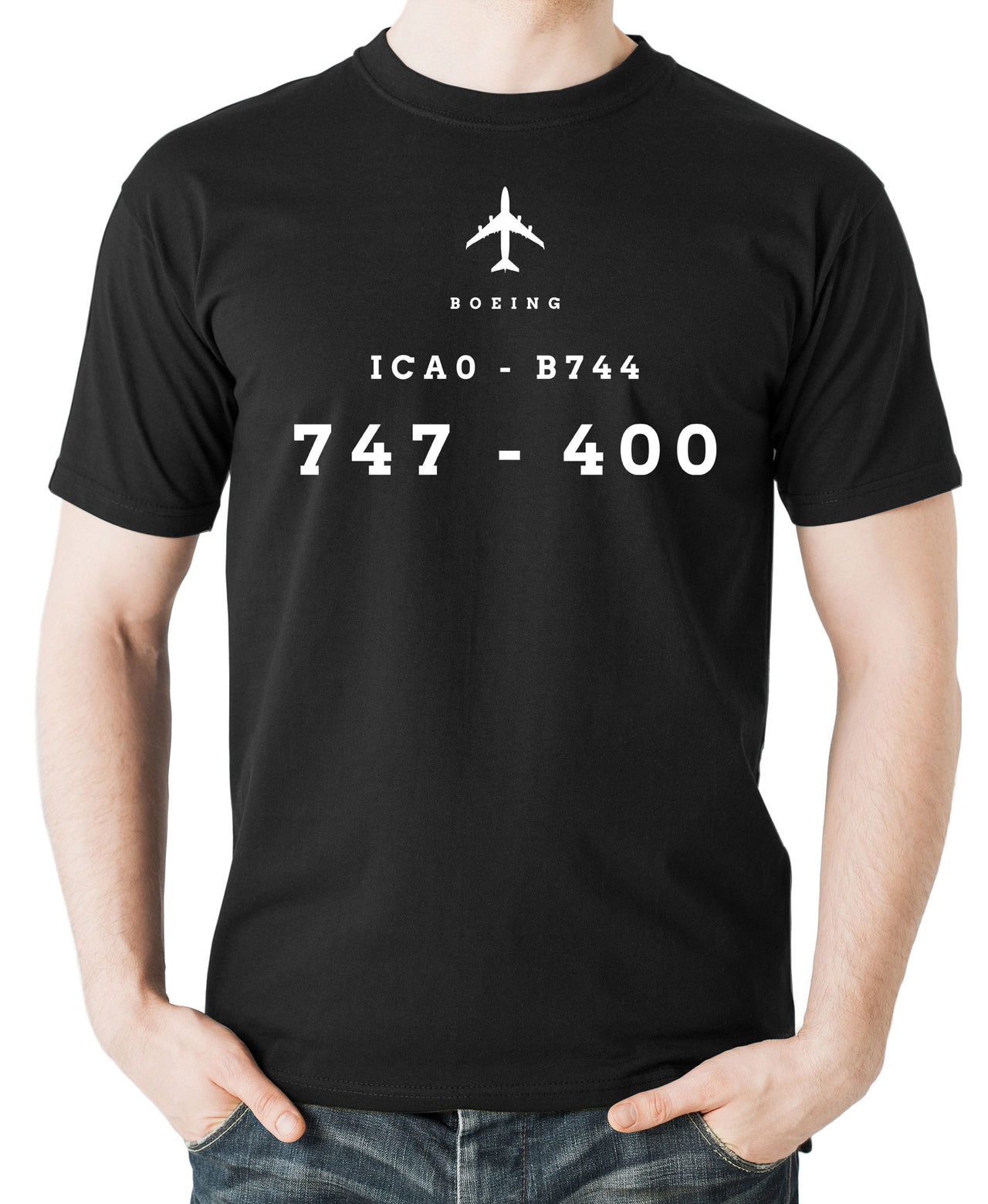Boeing 747-400 Designator - T-shirt