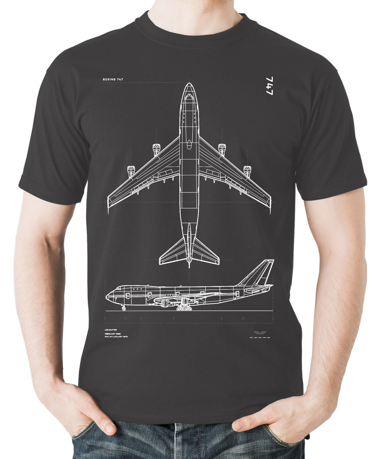 Boeing 747 - T-shirt