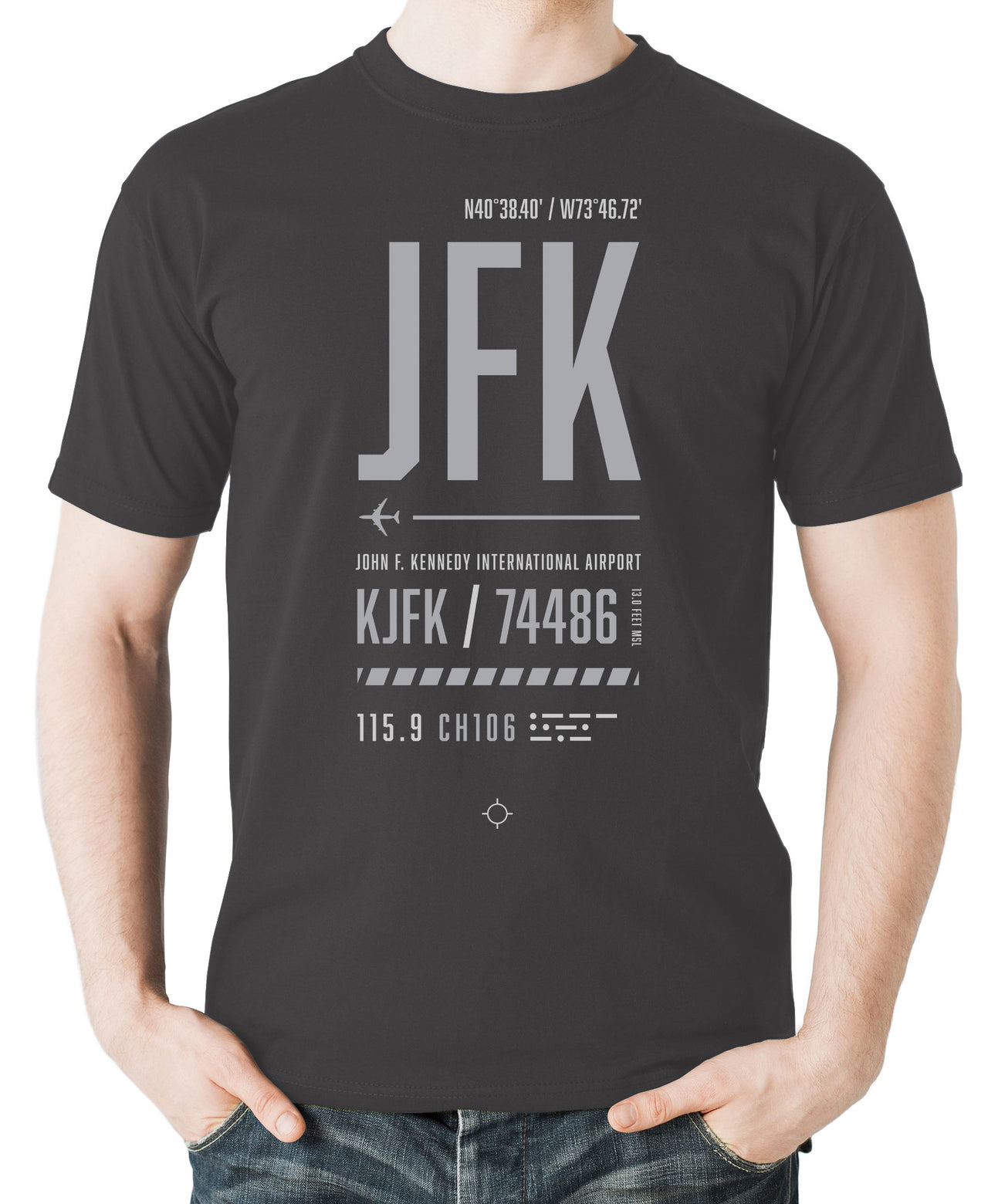 JFK International - T-shirt