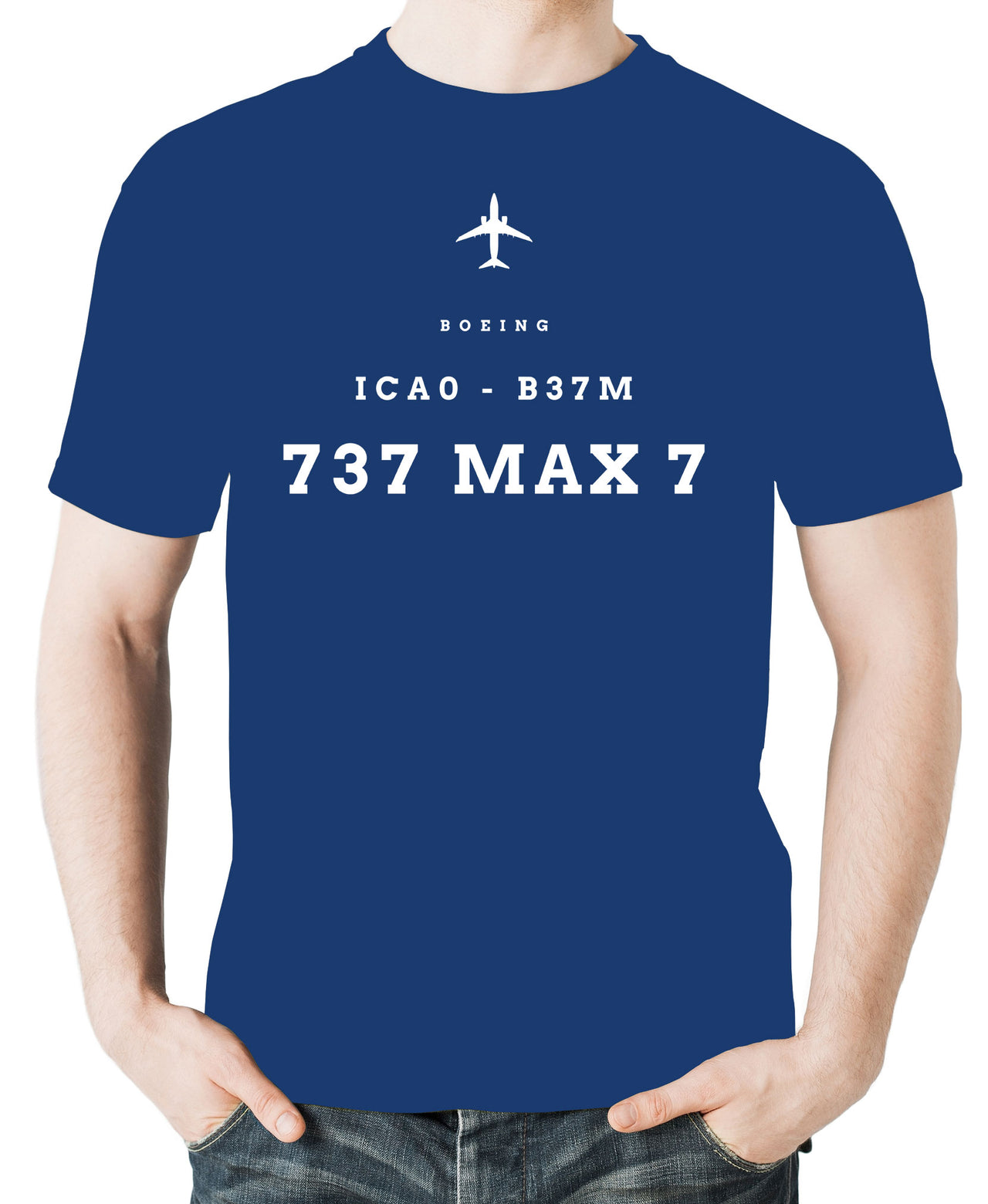 Boeing 737 Max 7 Designator - T-shirt