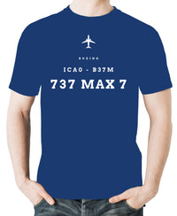 Thumbnail for Boeing 737 Max 7 Designator - T-shirt