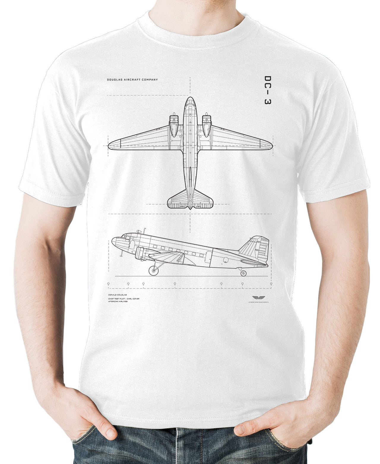 DC-3 - T-shirt