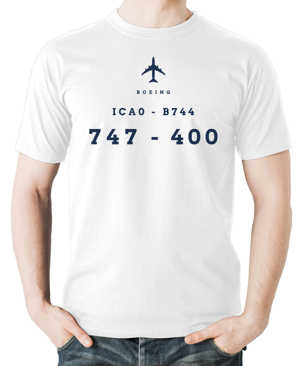 Boeing 747-400 Designator - T-shirt