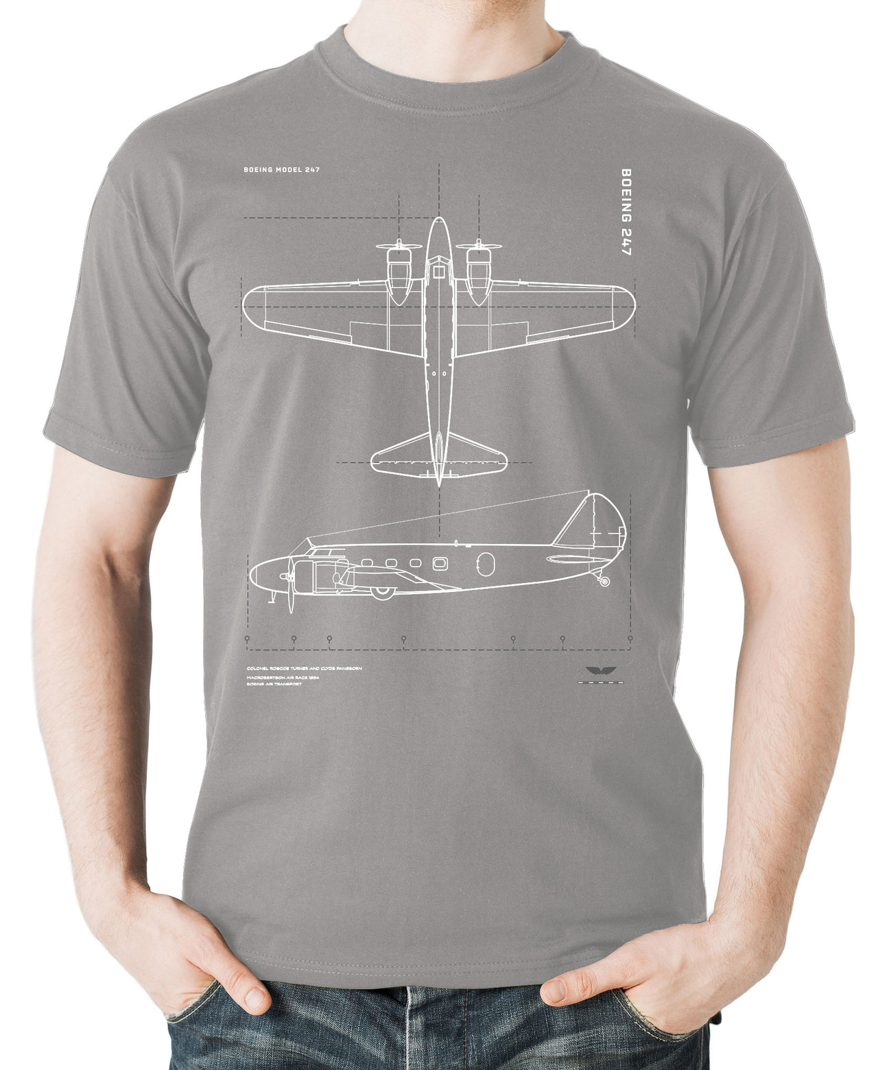 Boeing 247 - T-shirt