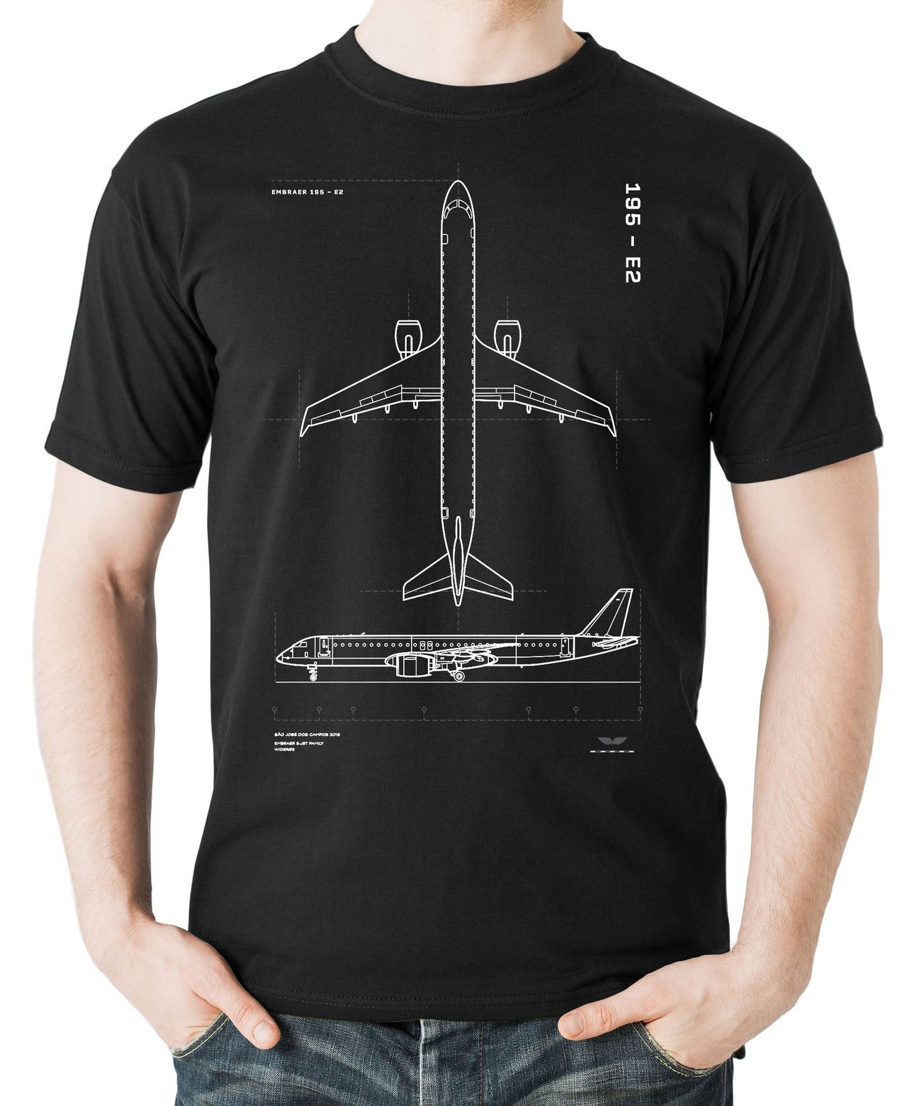 Embraer E195 - T-shirt