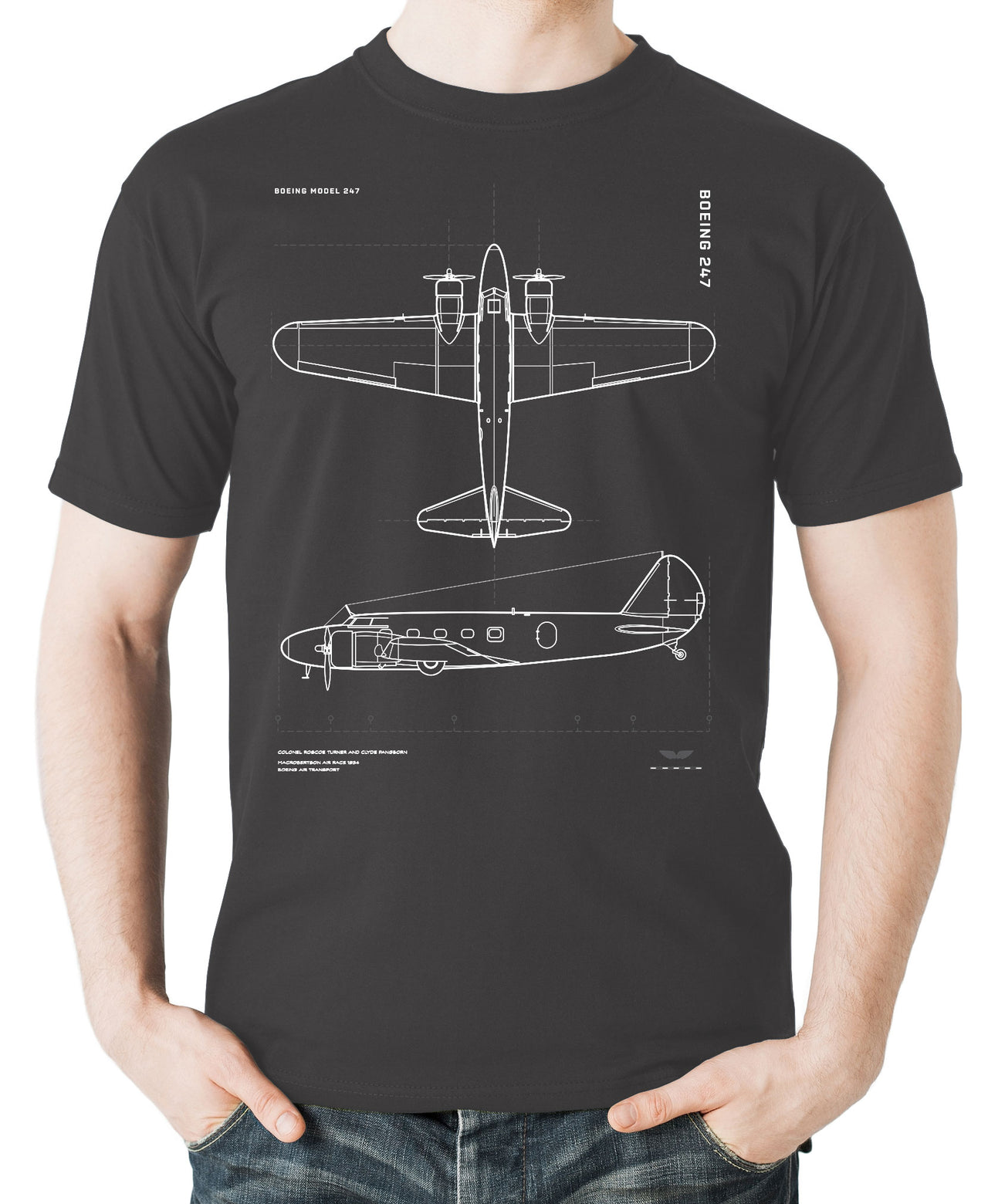 Boeing 247 - T-shirt