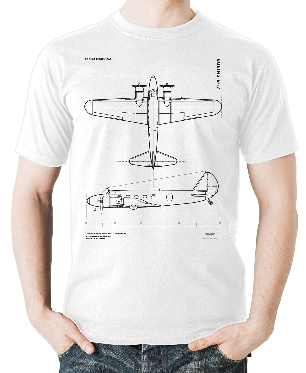 Boeing 247 - T-shirt