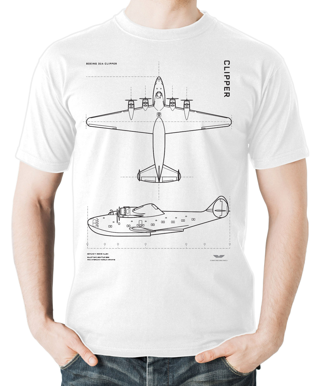 Boeing 314 Clipper - T-shirt