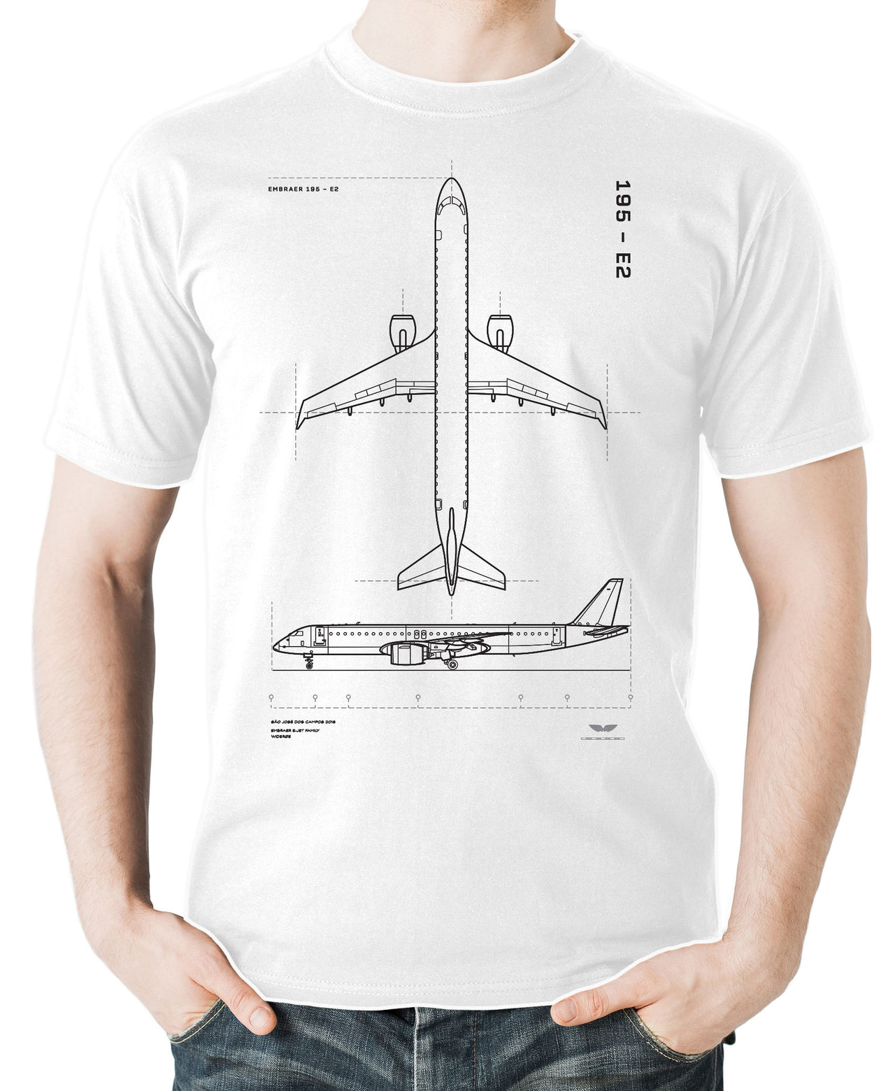 Embraer E195 - T-shirt