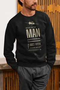 Thumbnail for Manchester Airport - Long Sleeve Tee