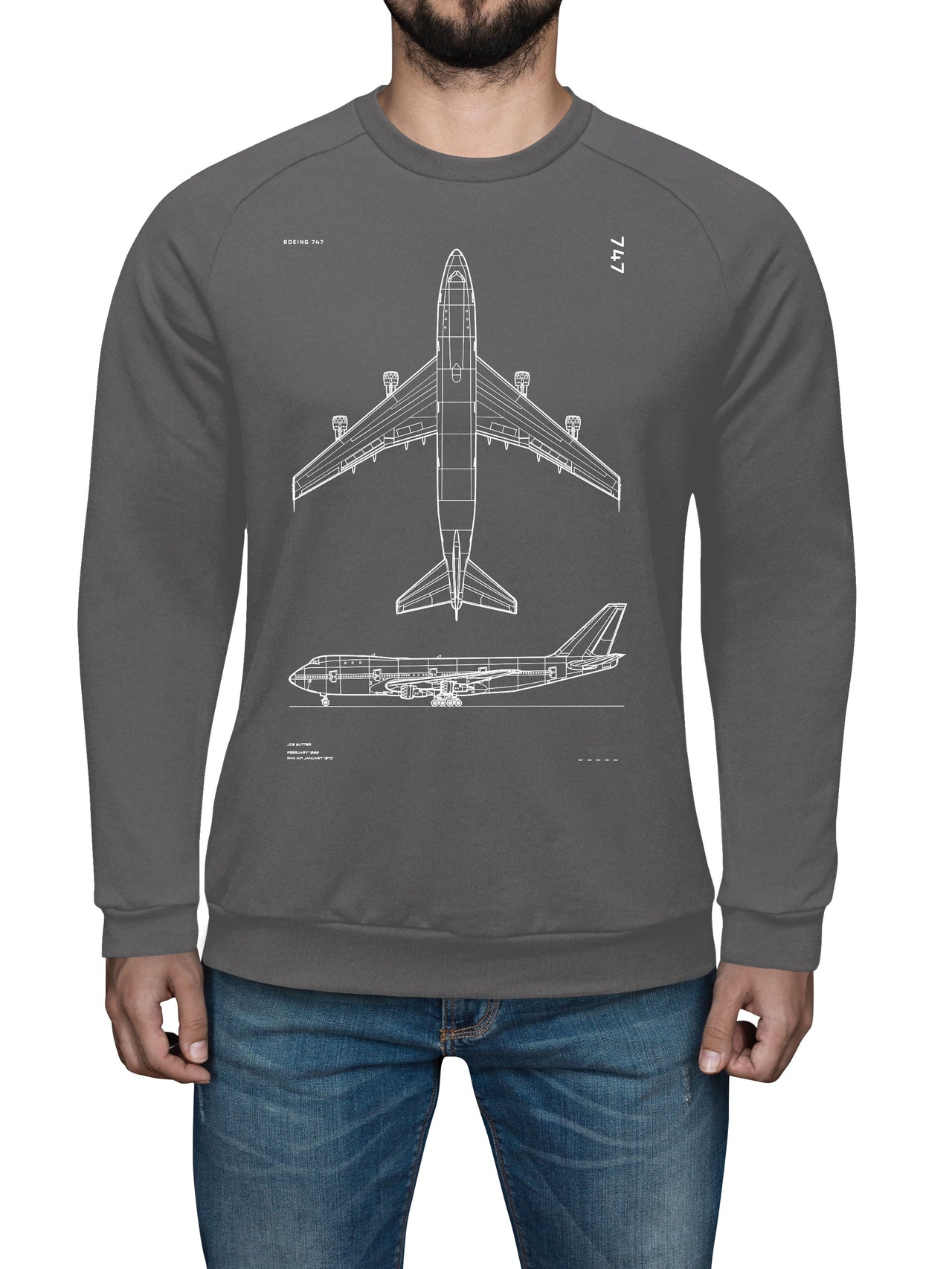 Boeing 747 - Sweat Shirt