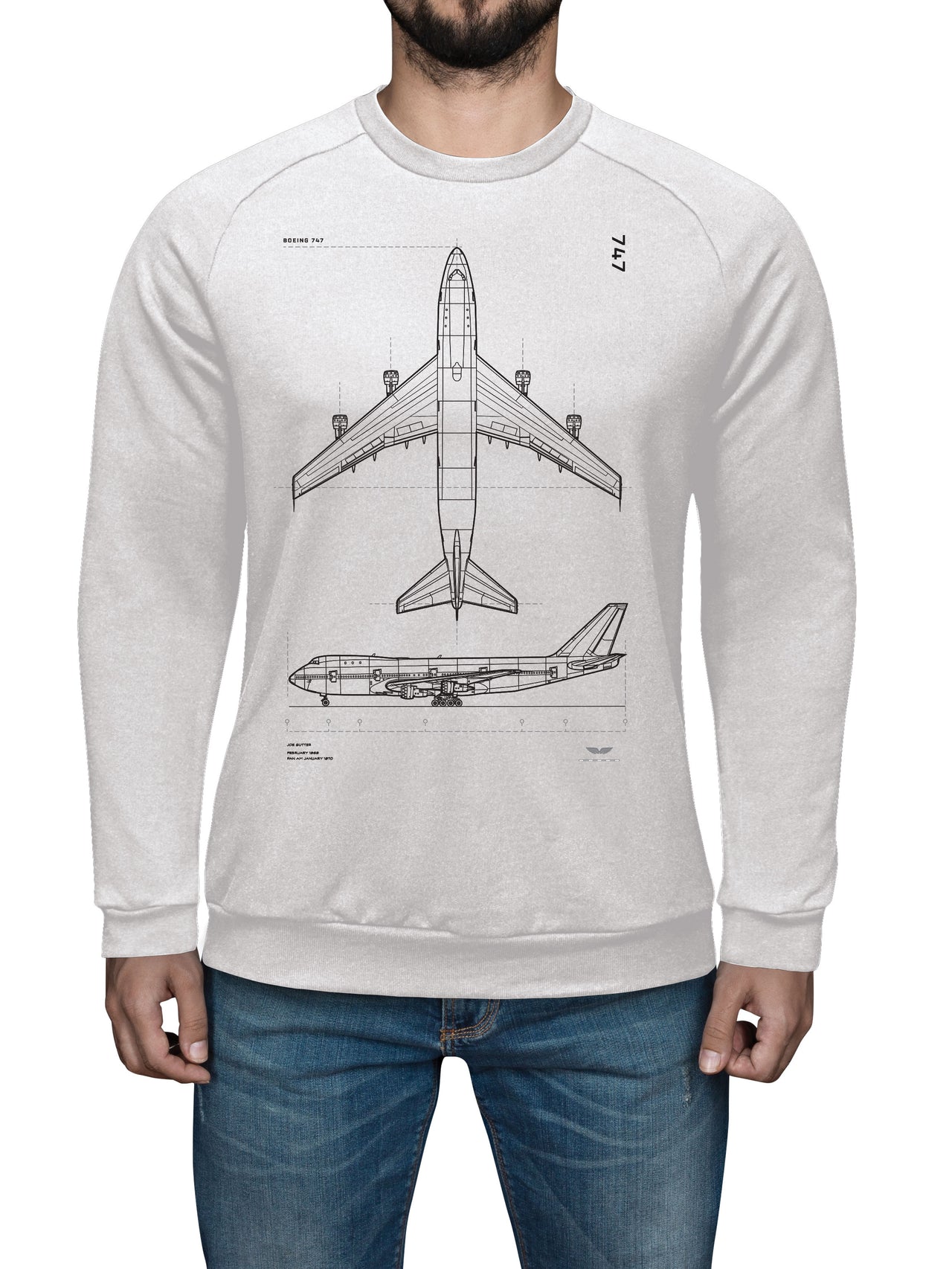 Boeing 747 - Sweat Shirt