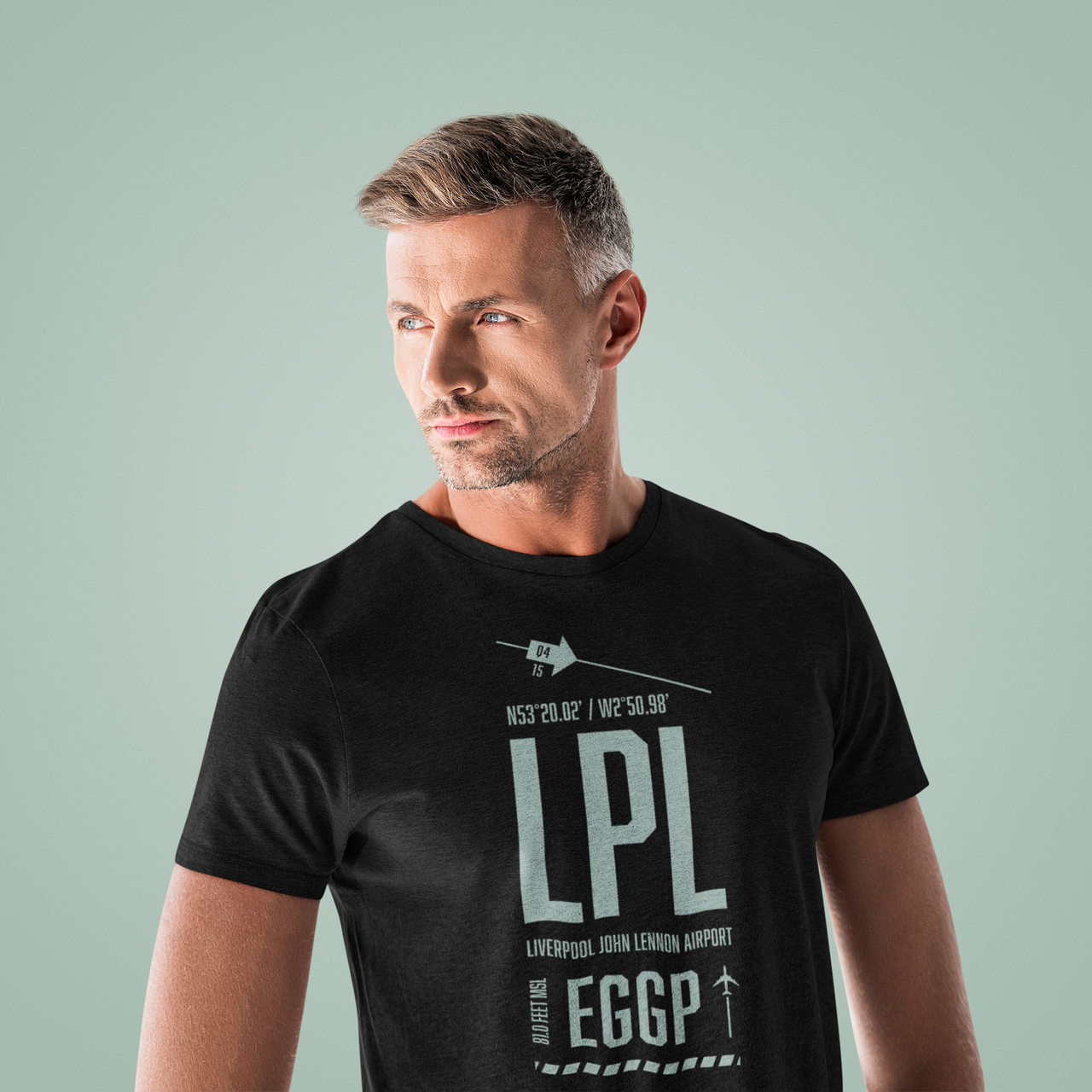 Liverpool John Lennon Airport - T-shirt