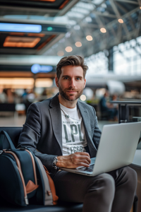 Thumbnail for Liverpool John Lennon Airport - Long Sleeve Tee